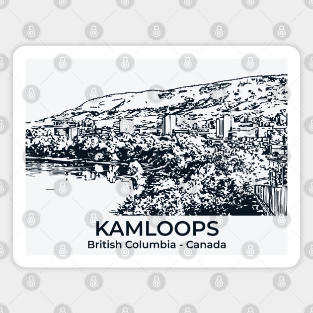 Kamloops - British Columbia Magnet by Lakeric